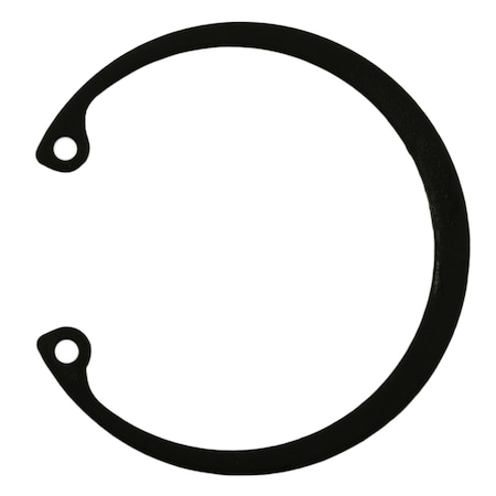 Midwest Fastener Internal Retaining Ring, Steel, Zinc Plated Finish, 1 1/2 in Bore Dia., 6 PK 73195